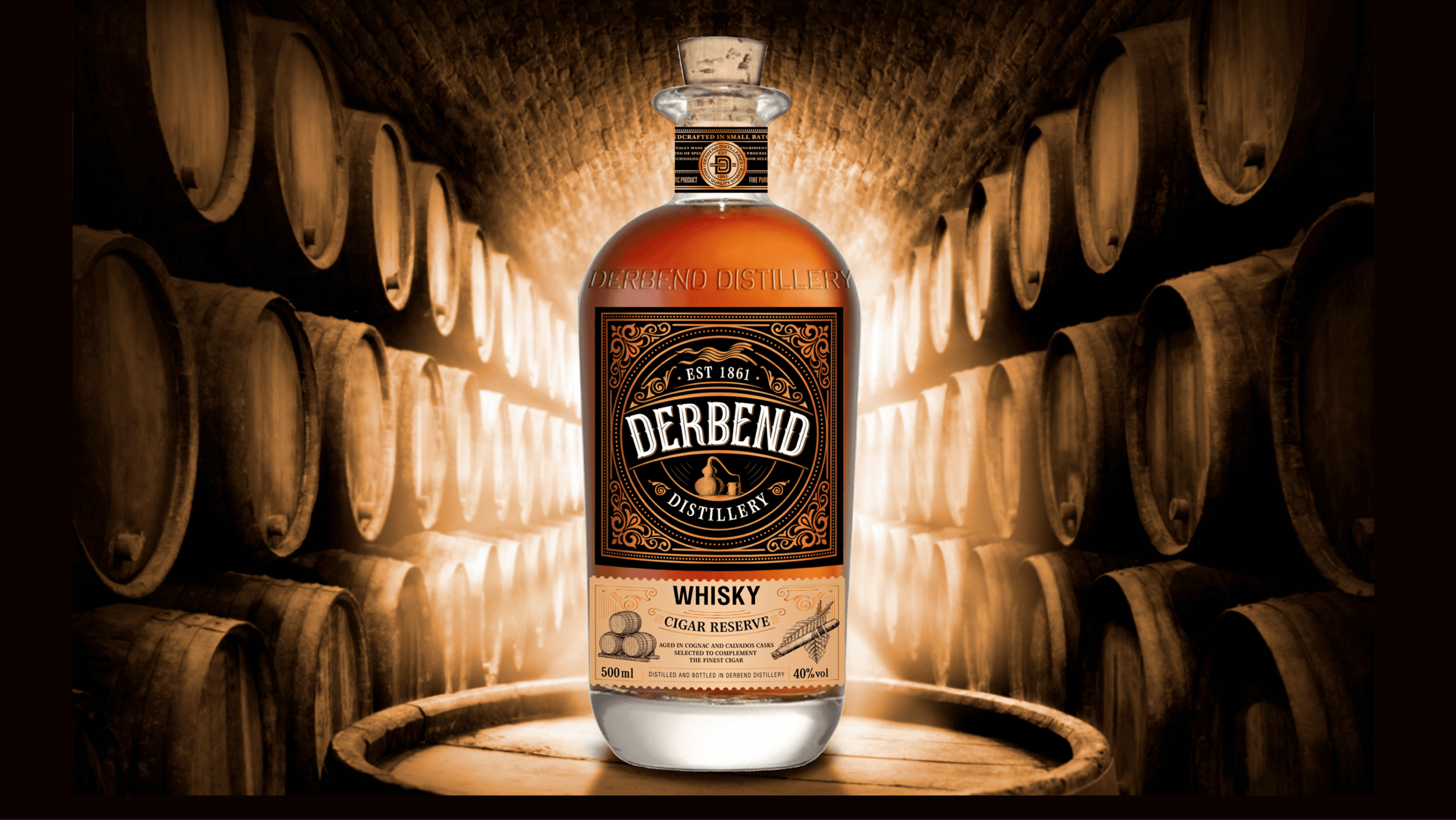Derbent distillery whiskey